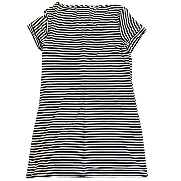 Laundry by Design Casual summer short sleeve striped dress nautical coastal - Picture 3 of 5